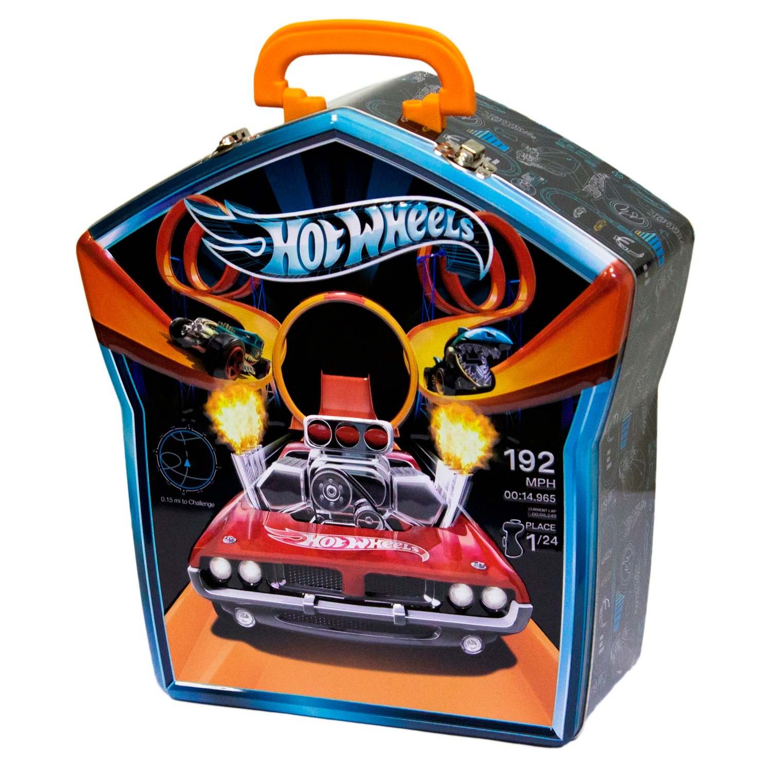 Hot Wheels Портативный кейс для хранения 36 машинок черный (Чёрный)  (HWCC3-B) где купить в Москве - SKU7865434