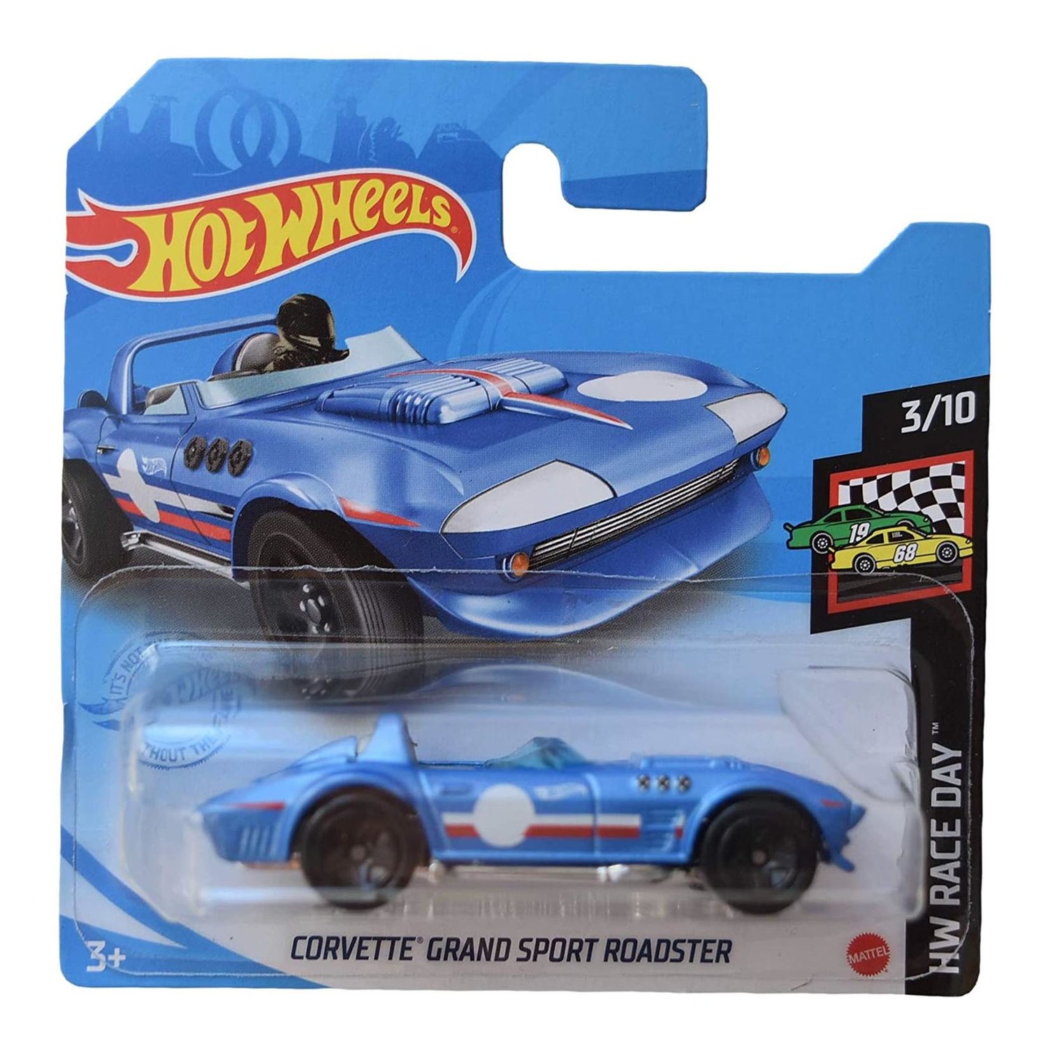 hot wheels corvette grand sport roadster blue