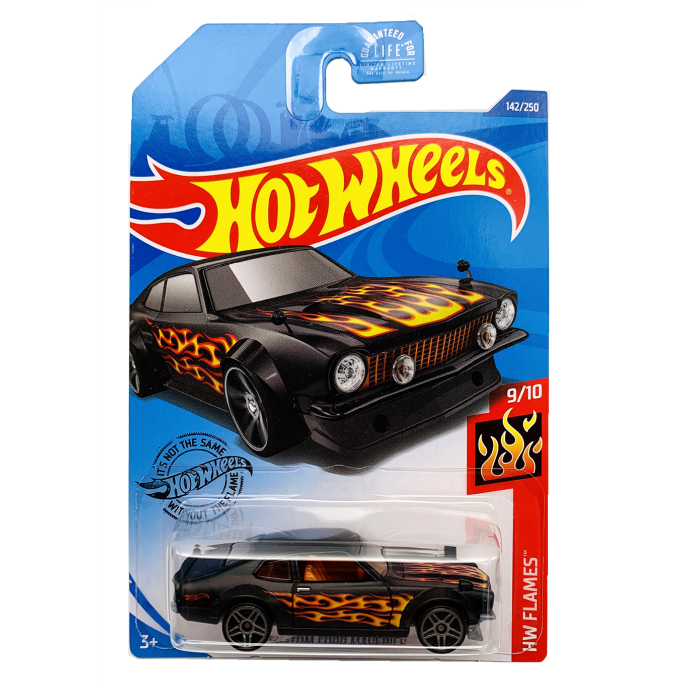 hot wheels custom ford maverick flames