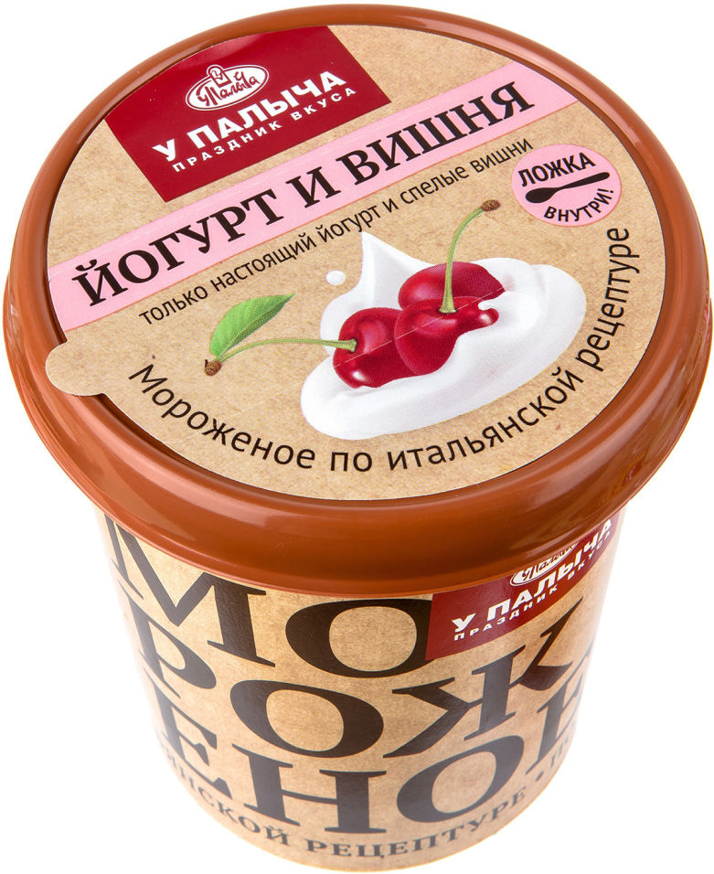 Малиновое мороженое на йогурте (фрозен йогурт)