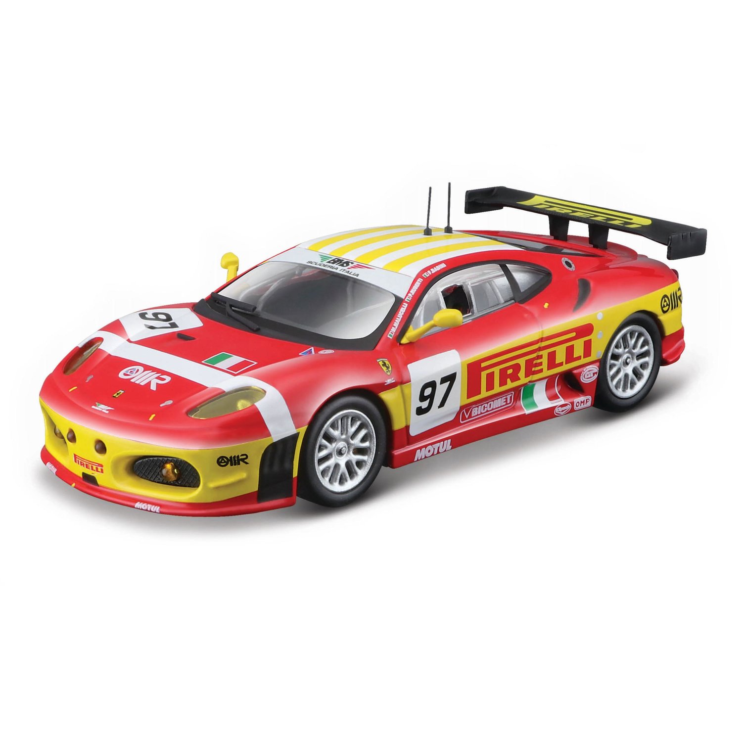 Bburago Коллекционная машинка Феррари 1:43 Ferrari Racing - F430 GTC 2008  красная (18-36303) где купить в Старом Осколе - SKU8349450