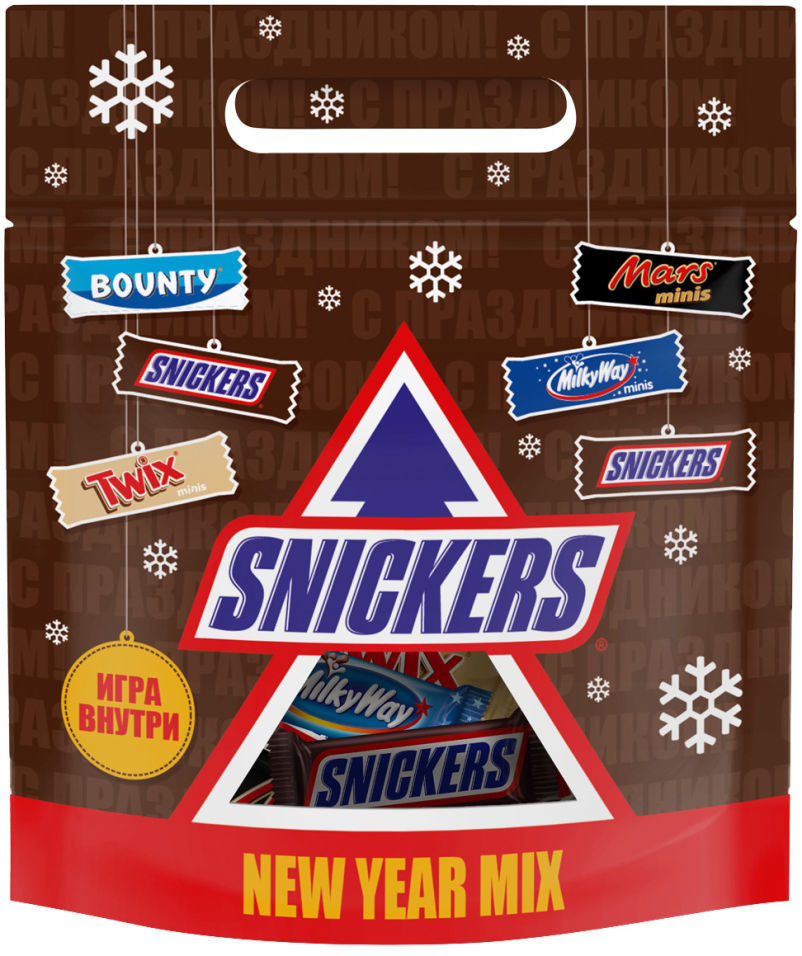 Подарочный набор Snickers 278г купить от 295 руб в Старом Осколе, сравнить  цены - SKU8577932